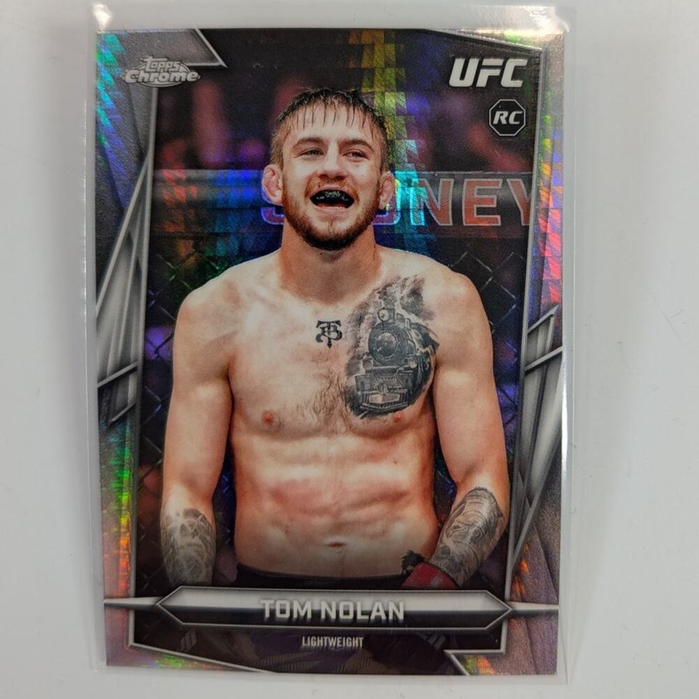 2026 Topps Chrome UFC Tom Nolan #113 RC Prism Refractor Parallel Hobby Exclusive